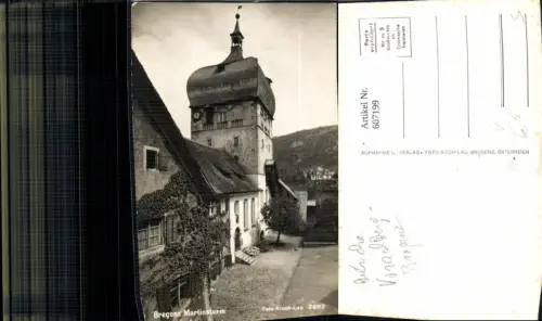 607199,Bregenz a. Bodensee Martinsturm pub Risch-Lau 2882