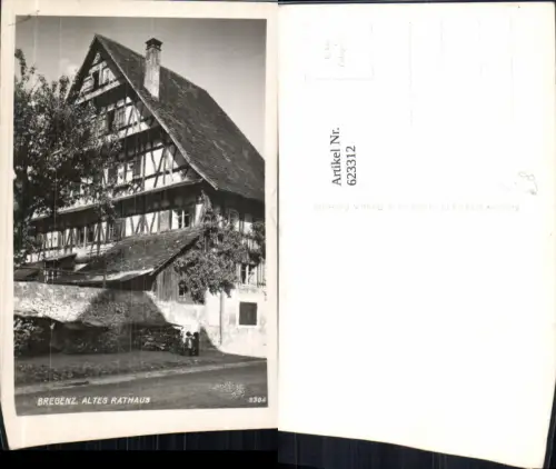 623312,Foto Ak Bregenz a. Bodensee Altes Rathaus pub Risch-Lau 3304