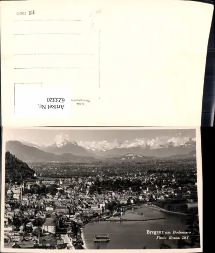 623320,Foto Ak Bregenz a. Bodensee Ansicht pub Photo Branz 207