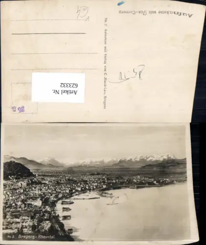 623332,Foto Ak Bregenz a. Bodensee Rheintal pub Risch-Lau 2