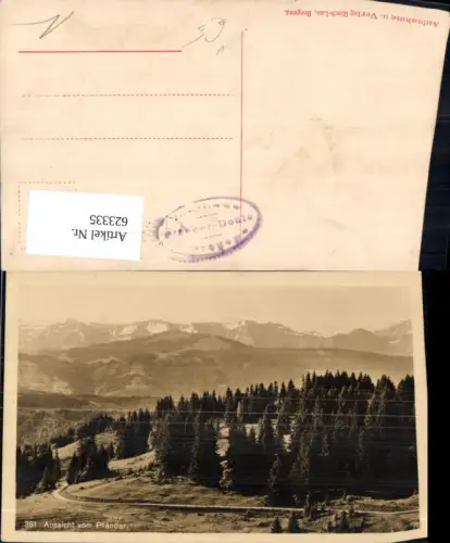 623335,Bregenz a. Bodensee Aussicht v. Pfänder pub Risch-Lau 381