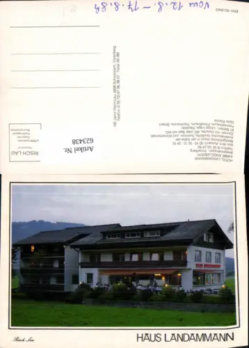 623438,Andelsbuch Haus Landammann