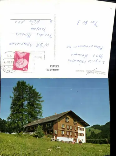 623451,Schwarzenberg Bödele Pension Vier Lärchen