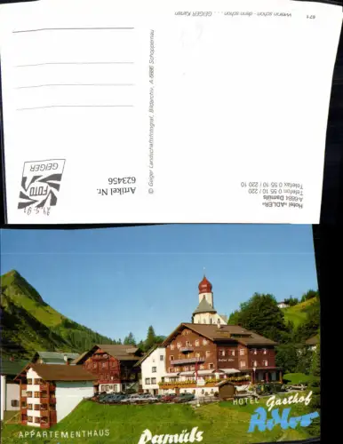 623456,Damüls Hotel Adler