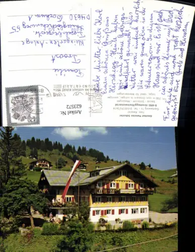 623572,Hirschegg Mittelberg Kleinwalsertal Gasthof Pension Schuster