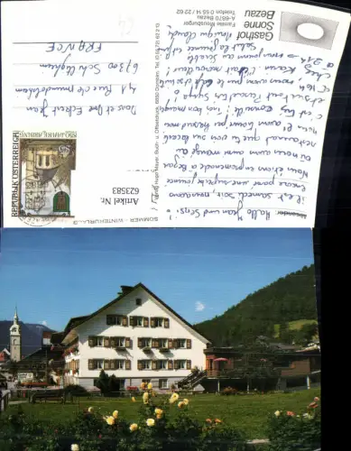 623583,Bezau Gasthof Sonne