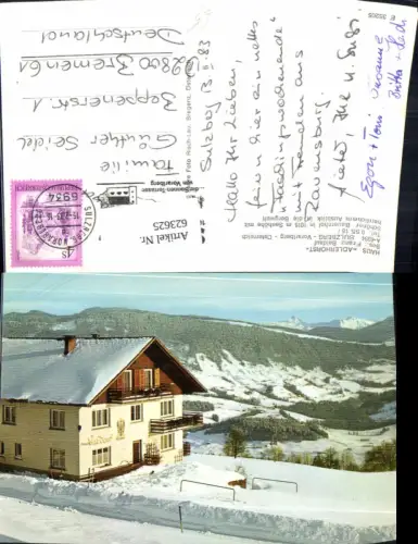 623625,Sulzberg Haus Adlerhorst Winteransicht