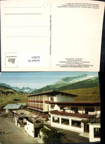 623631,Riezlern Egg Mitelberg Kleinwalsertal Hotel Terrassencafe Erlebach