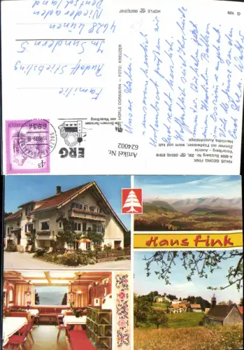 624002,Mehrbild Ak Sulzberg Haus Georg Fink