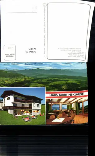 624009,Mehrbild Ak Sulzberg Haus Martinsklause