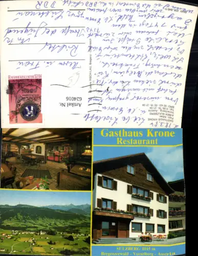624016,Mehrbild Ak Sulzberg Gasthaus Krone