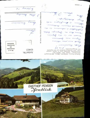 624021,Mehrbild Ak Sibratsgfäll Gasthof Pension Ifenblick pub Risch-Lau F 23009