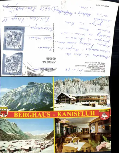 624038,Mehrbild Ak Schnepfau Bregenzerwald Berghaus Kanisfluh
