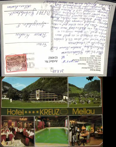 624062,Mehrbild Ak Mellau Hotel Kreuz