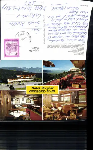 624088,Mehrbild Ak Bregenz a. Bodensee Berghof Fluh