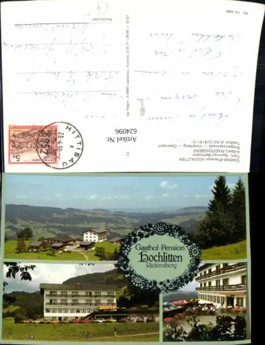624096,Mehrbild Ak Riefensberg Gasthof Pension Hochlitten