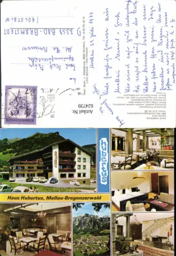 624739,Mehrbild Ak Mellau Bregenzerwald Haus Hubertus