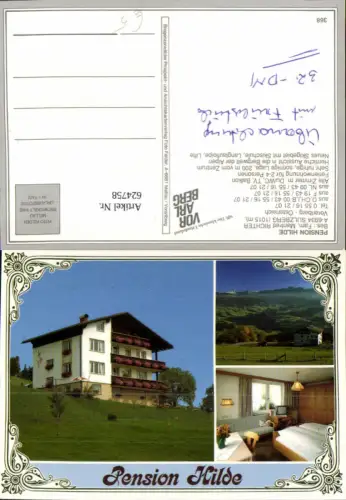 624758,Mehrbild Ak Sulzberg Pension Hilde