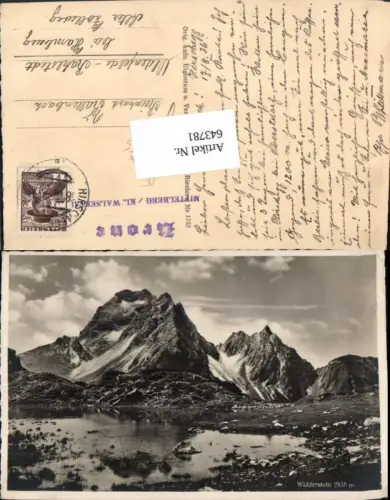643781,Widderstein Mittelberg Kleinwalsertal Riezlern