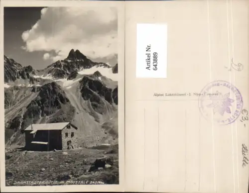 643889,Darmstädterhütte im Moostale St. Anton am Arlberg pub J. Nipp