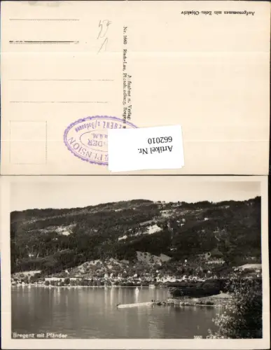 662010,Bregenz a. Bodensee mit Pfänder pub Risch-Lau 1660
