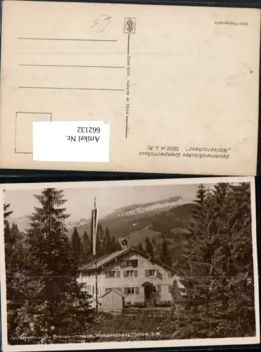 662132,Walserschanz Warth Grenzwirtshaus