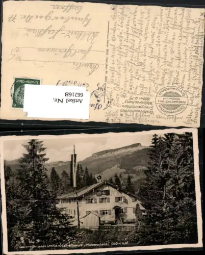 662168,Walserschanz Warth Grenzwirtshaus