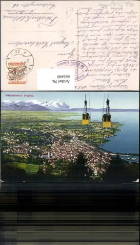 665449,Pfänderbahn b. Bregenz Seilbahn Gondel pub Risch-Lau 1671