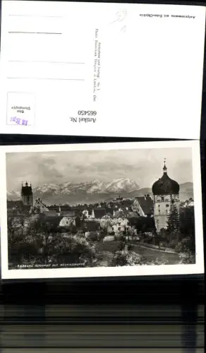 665450,Foto Ak Bregenz Altstadt mit Säntisgruppe pub Risch-Lau 1