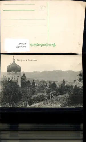 665455,Bregenz a. Bodensee Ansicht Turm Kirche