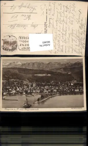 665465,Bregenz a. Bodensee Bregenzerwald Schiff Dampfer pub Risch-Lau 2466