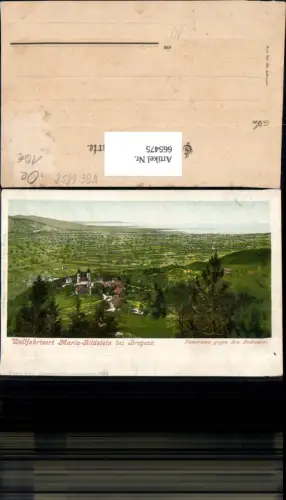 665475,Litho Bregenz Wallfahrtsort Maria Bildstein Panorama