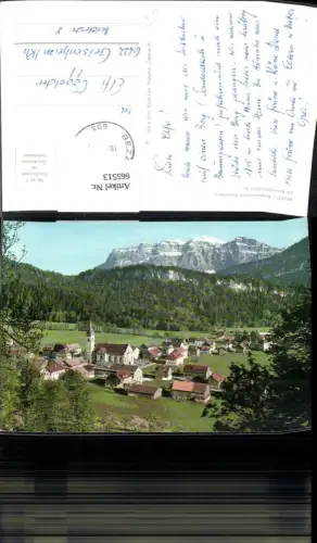 665513,Bezau i. Bregenzerwald mit Kanisfluh