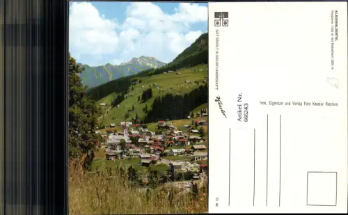 666243,Kleinwalsertal Riezlern m. Nebelhorn Mittelberg
