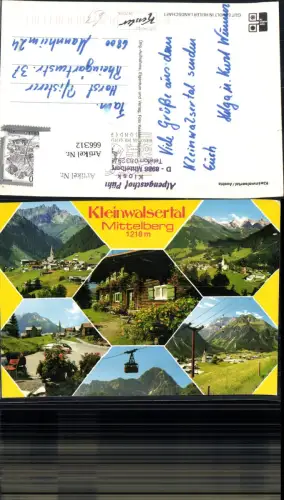 666312,Kleinwalsertal Mittelberg Riezlern Hirschegg