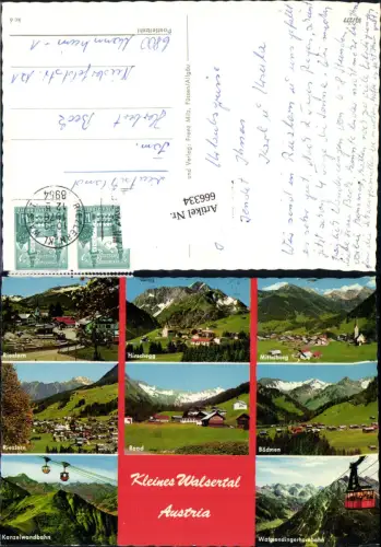 666334,Kleinwalsertal Mittelberg Riezlern Hirschegg