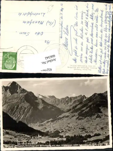 666342,Kleinwalsertal Mittelberg Riezlern Hirschegg