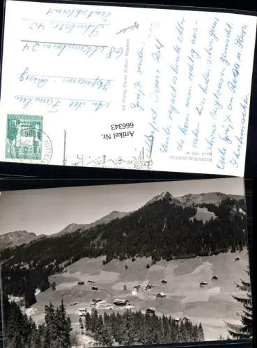 666343,Kleinwalsertal Mittelberg Riezlern Hirschegg Baad