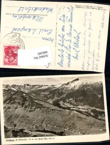 666345,Kleinwalsertal Mittelberg Riezlern Hirschegg