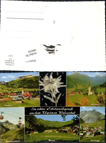 666352,Kleinwalsertal Mittelberg Riezlern Hirschegg Edelweiss