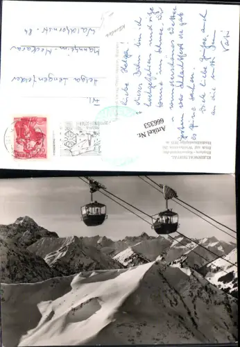 666353,Kleinwalsertal Mittelberg Riezlern Hirschegg Gondel Seilbahn