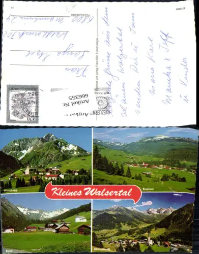 666355,Kleinwalsertal Mittelberg Riezlern Hirschegg
