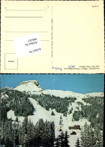 666357,Kleinwalsertal Mittelberg Riezlern Hirschegg
