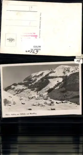 667933,Kleinwalsertal Mittelberg Walsertal Hirschegg Riezlern