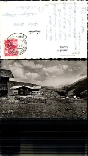 672966,Foto Ak Ferienheim Schlößle über Hirschegg Mittelberg Kleinwalsertal