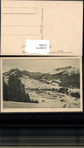 672981,Winter i. Kleinwalsertal Riezlern Mittelberg