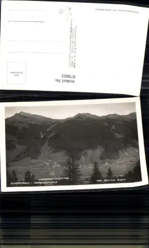673003,Foto Ak Schoppernau i. Bregenzerwald pub Risch-Lau 11921