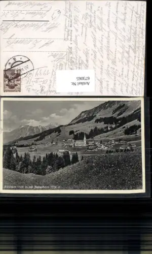 673065,Riezlern Mittelberg mit Nebelhorn