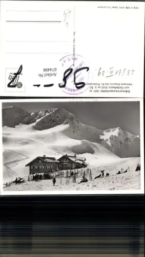 674498,Schwarzwasserhütte Riezlern