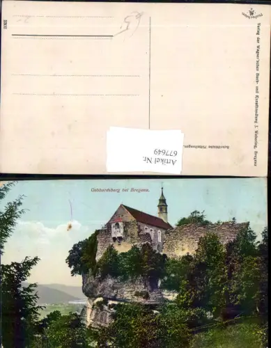 677649 Bregenz am Bodensee Gebhardsberg